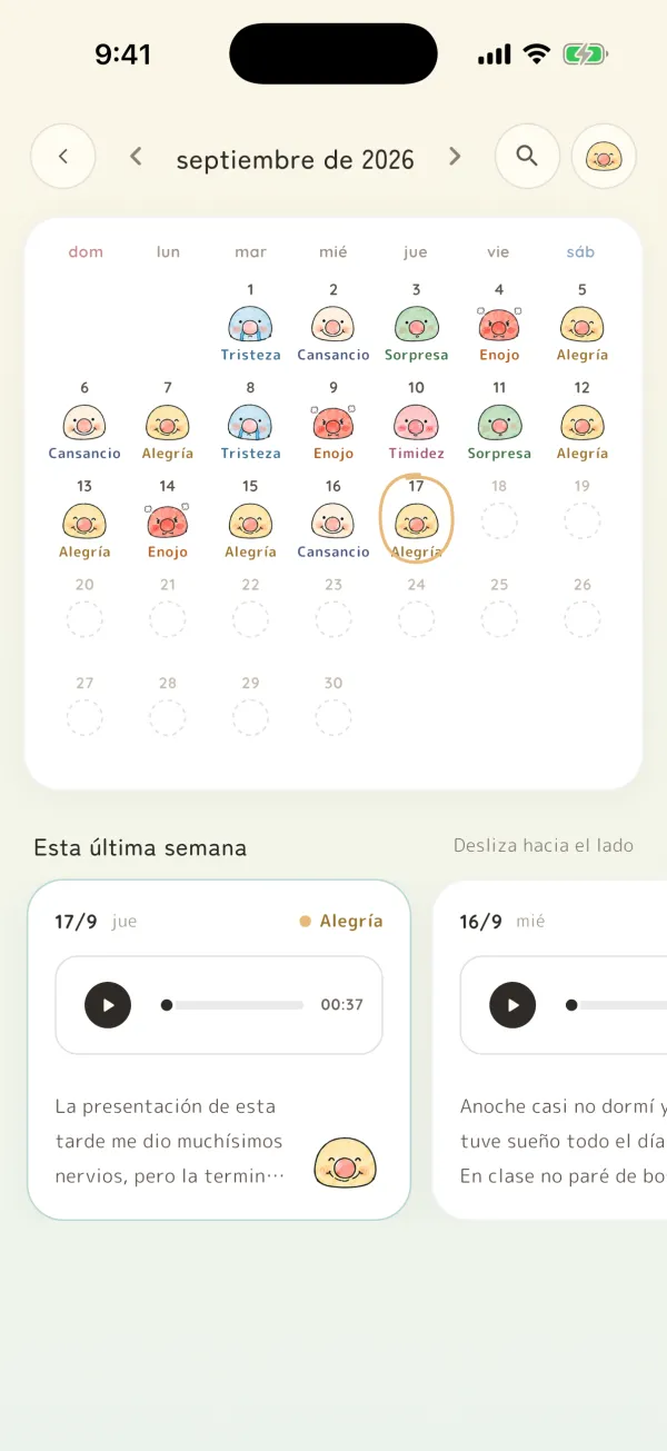 El calendario